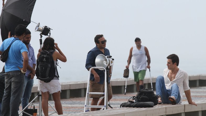 Manhã de modelo