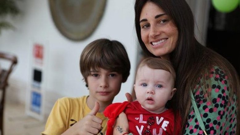 A família de Fábio Assunção