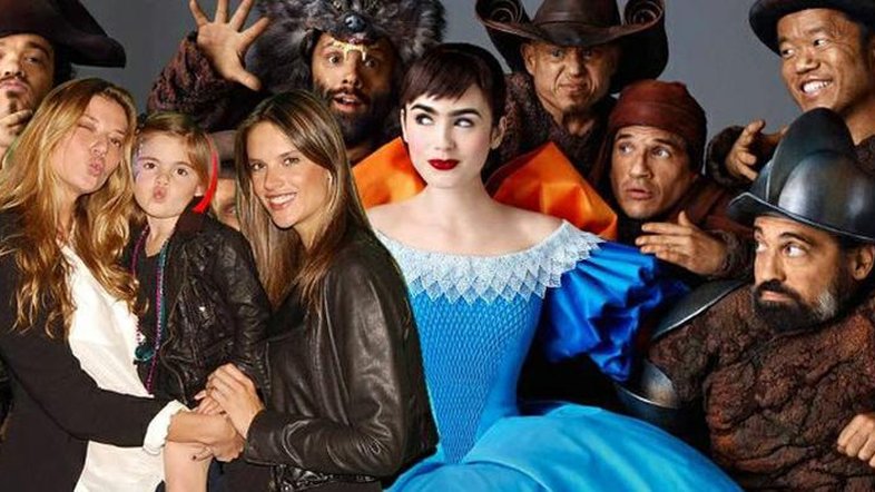 Cinema com as top models