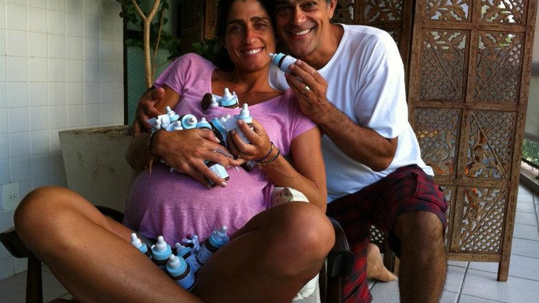 As lembrancinhas do bebê