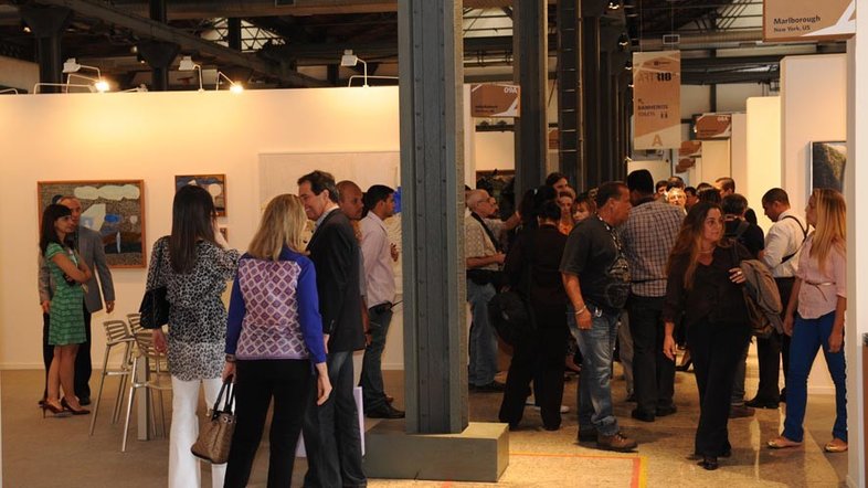 Feira de arte é aqui