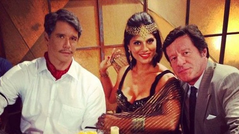 O bigodinho de Marcio Garcia
