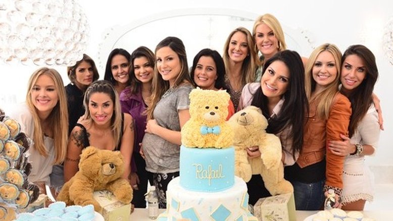 Chá de bebê de Claudinha