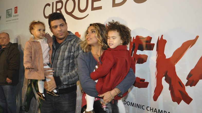 Ronaldo em família