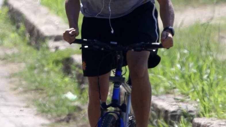 Hilbert pedala no Rio