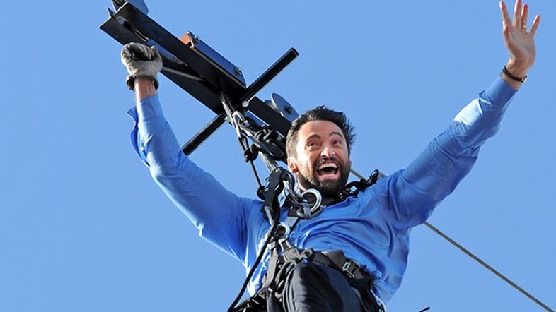 O super-heroi Hugh Jackman