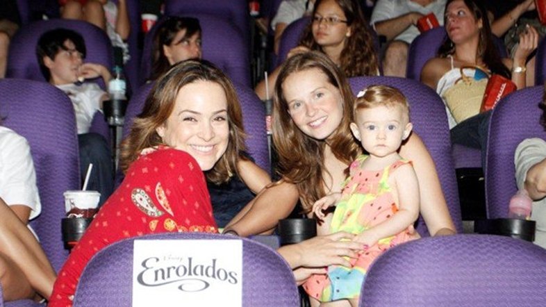 Vips levam filhos ao cinema
