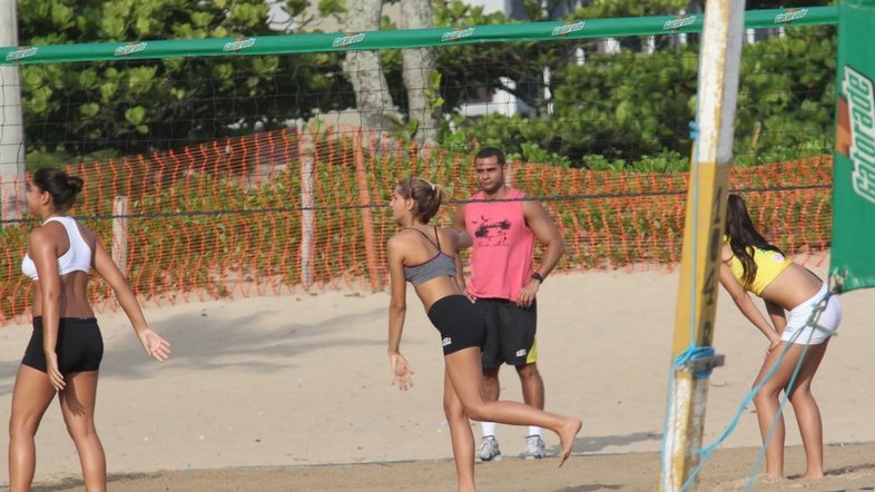 Sasha no vôlei