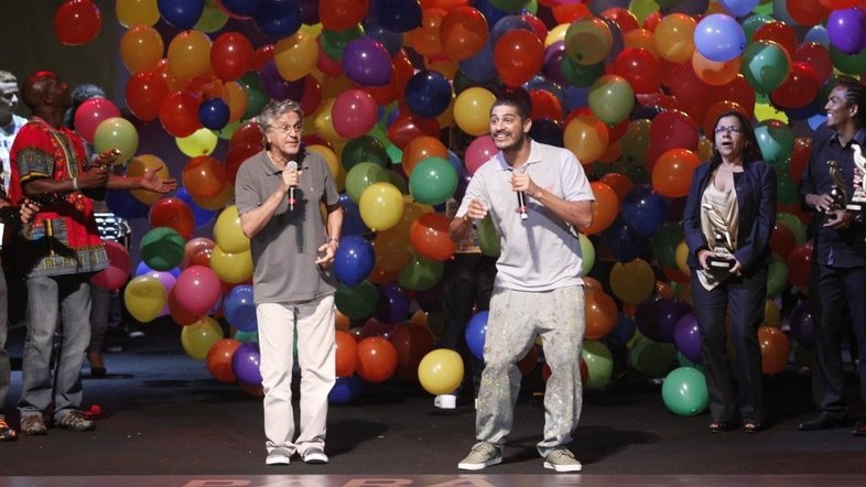 Personalidades no evento CUFA