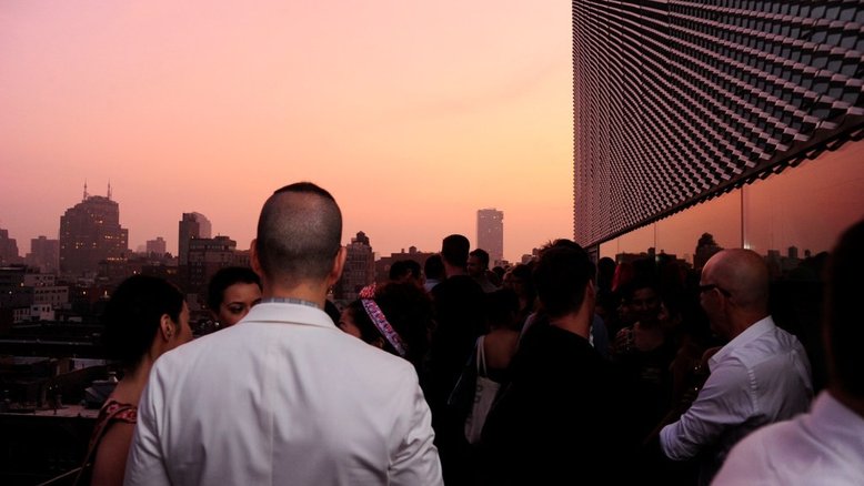 Coquetel da M.A.C em Nova York