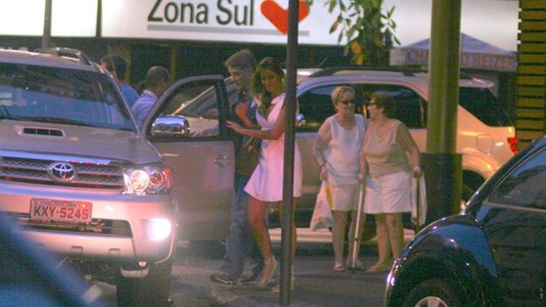 Eike e Flávia no Sushi