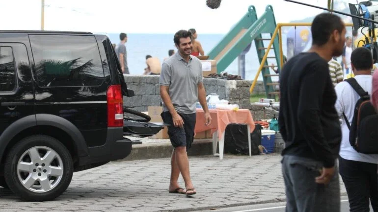 Thiago Lacerda em ação