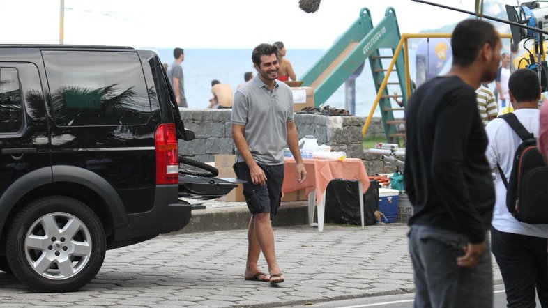 Thiago Lacerda em ação