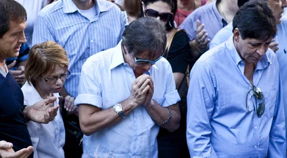 O adeus à filha de Roberto Carlos