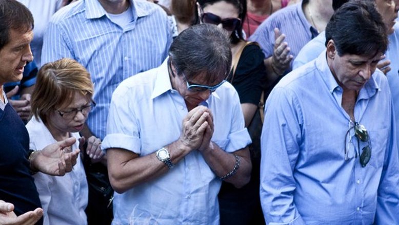 O adeus à filha de Roberto Carlos
