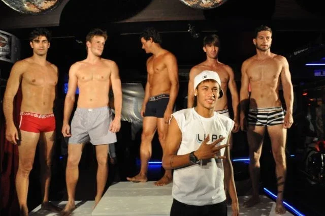 Neymar na passarela