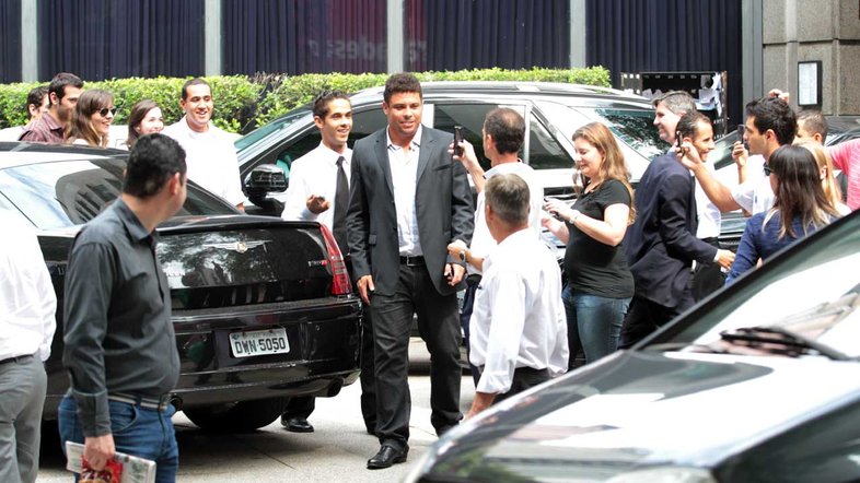 O almoço de Ronaldo