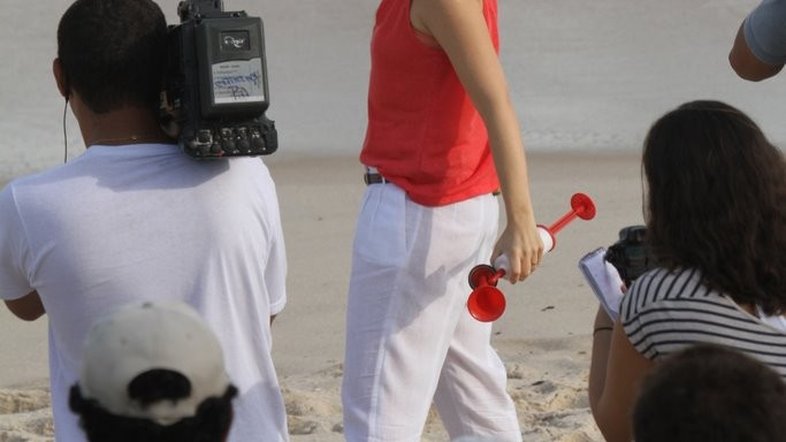 Angélica no mundo do surfe