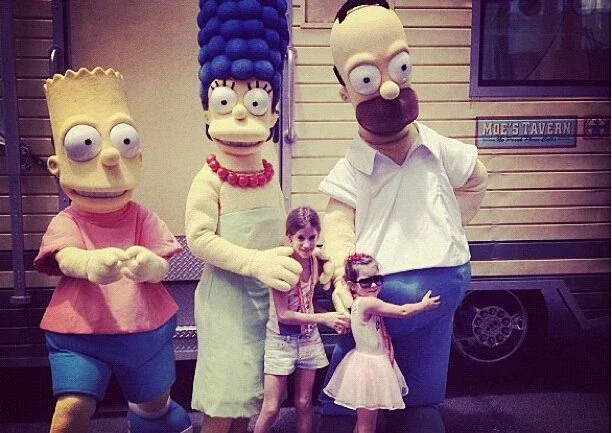 Rodrigo Faro e família na Disney