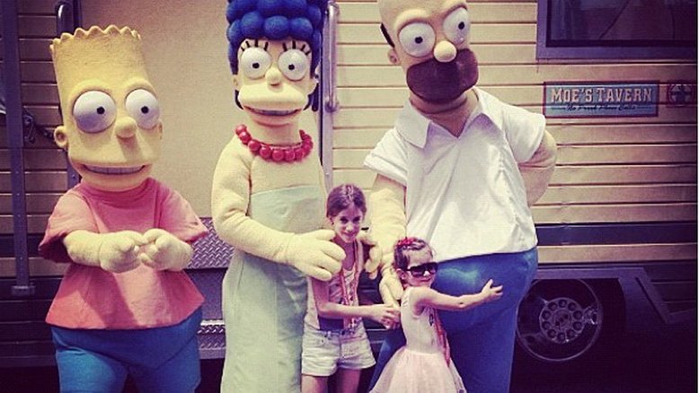 Rodrigo Faro e família na Disney