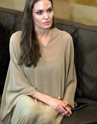 Angelina Jolie na Síria
