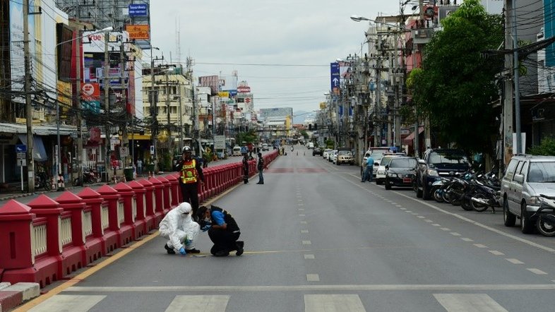 Três pessoas interrogadas por atentados na Tailândia
