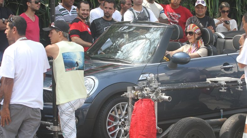 Deborah Secco: gravando
