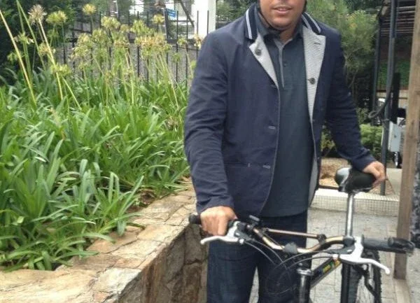 Ronaldo de bicicleta