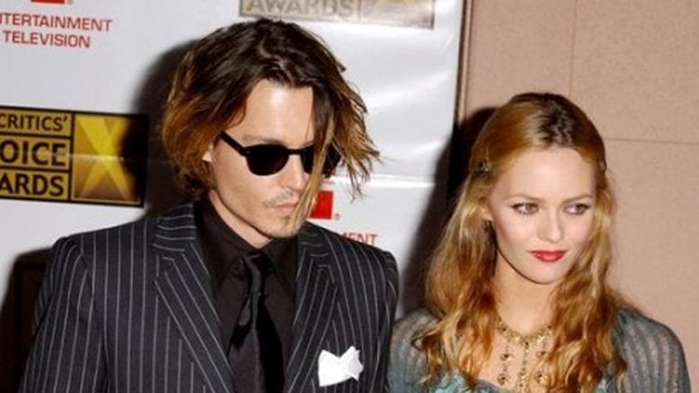 Johnny Depp e Vanessa Paradis: divórcio