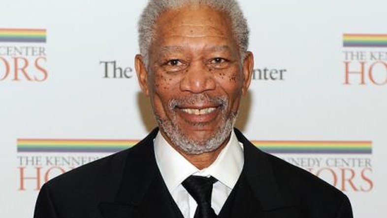 Morgan Freeman e Obama