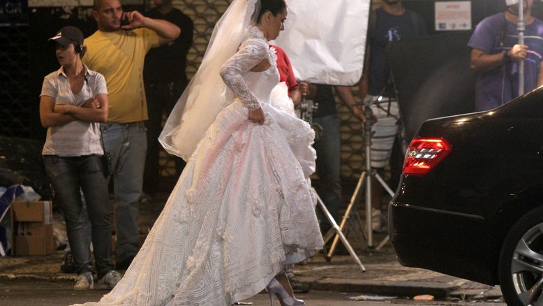 A noiva Giovanna Antonelli