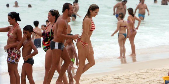 Deborah e roger: vamos à la playa