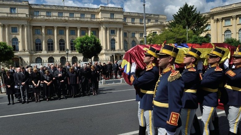 Funeral da 'última rainha da Romênia', Ana de Bourbon-Parma