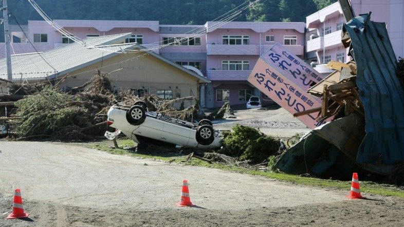 Novo tufão se aproxima do sudoeste japonês