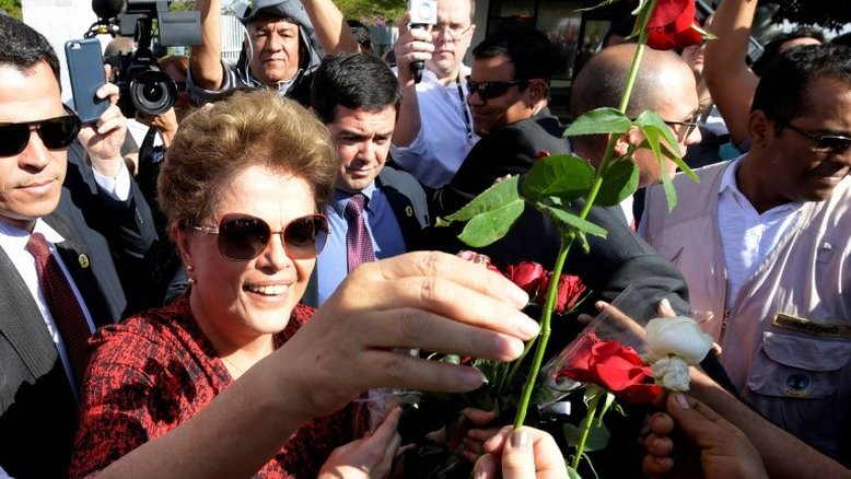 Dilma diz adeus ao Palácio da Alvorada