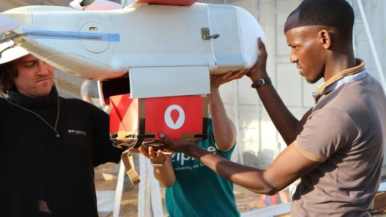 Drones transportam sangue para salvar vidas em Ruanda