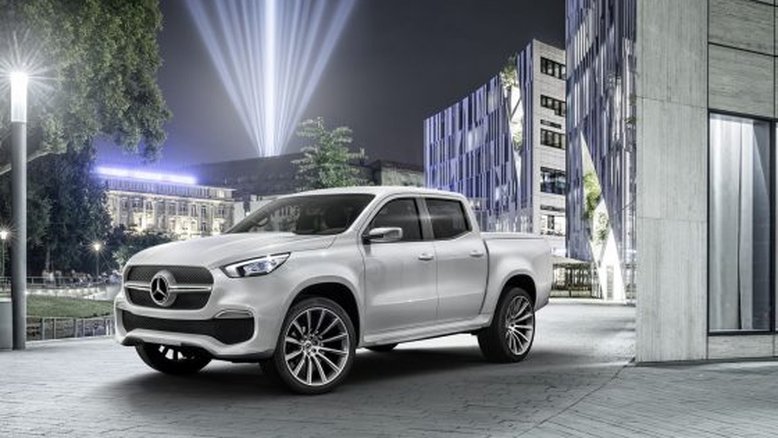 Mercedes-Benz revela picape Classe X, confirmada para o Brasil, em versões conceituais