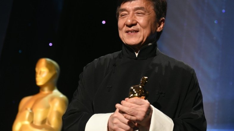 Jackie Chan recebe um Oscar honorário