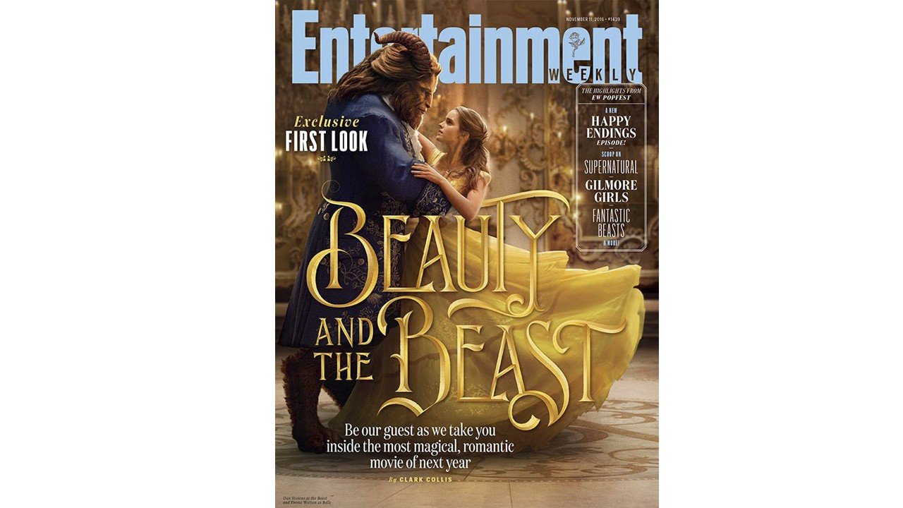 Emma Watson aparece em fotos com look do filme 'A Bela e a Fera'