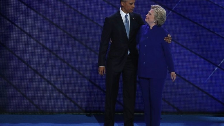Os Clinton e os Obama farão campanha juntos na véspera das eleições