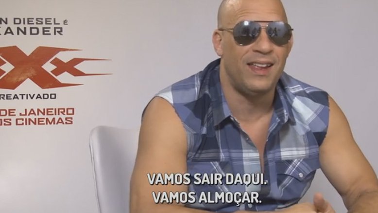 Repórter relata assédio de Vin Diesel Durante entrevista