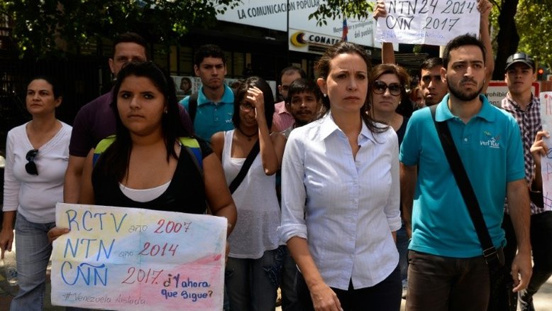 Venezuela: jornalistas protestam contra retirada do ar da CNN em espanhol