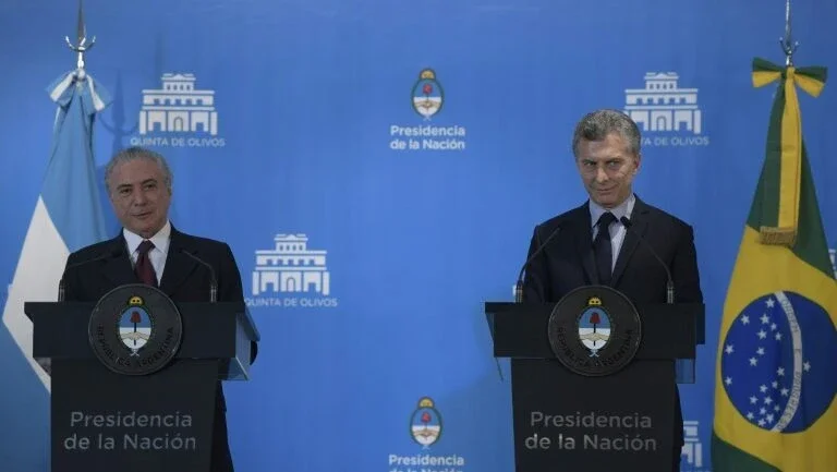 Temer e Macri se reúnem com foco em agenda econômica