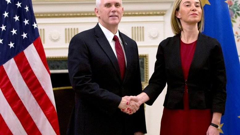 Vice-presidente dos EUA expressa 'forte compromisso' de Trump com UE