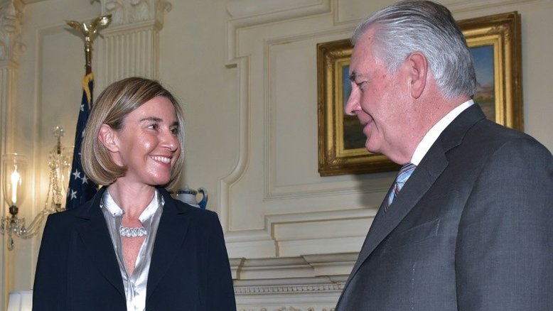 Chanceler Mogherini pede que EUA não interfiram na política da UE