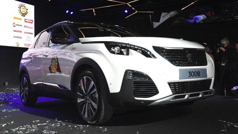 Salão do Automóvel premia Peugeot 3008 veículo do ano
