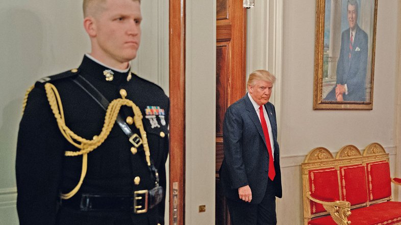 Trump se prepara para a guerra