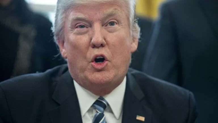 Seguidores de Trump comemoram publicação de declaração de imposto de renda
