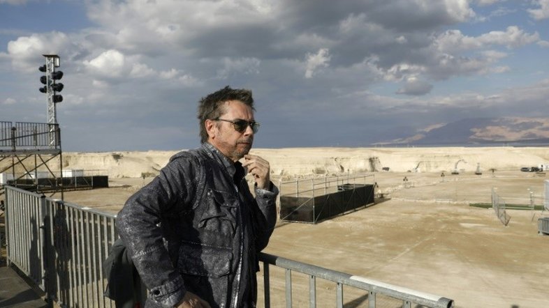 Jean-Michel Jarre fará show para alertar sobre desaparecimento do Mar Morto