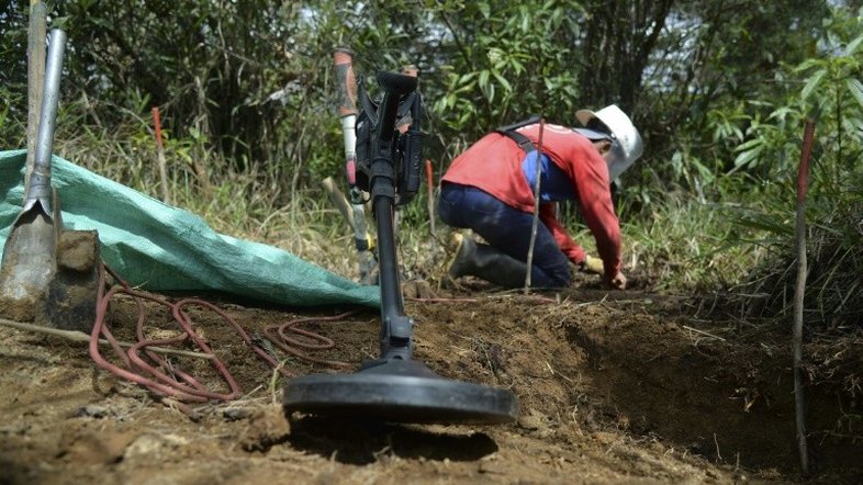 Cerca de 40% das vítimas de minas antipessoais na Colômbia são civis